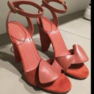 Celine Ruffle Sandal Kidskin and Suede size 39